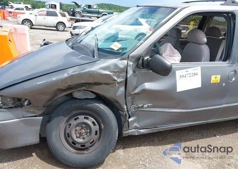 1997 Nissan Quest Gxe/Xe z USA, uszkodzony, nr VIN 4N2DN1111VD830516